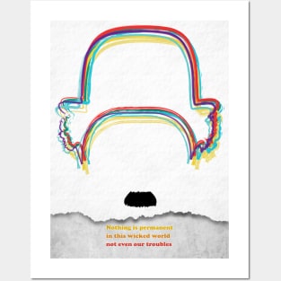 Charlie Chaplin Quote Posters and Art